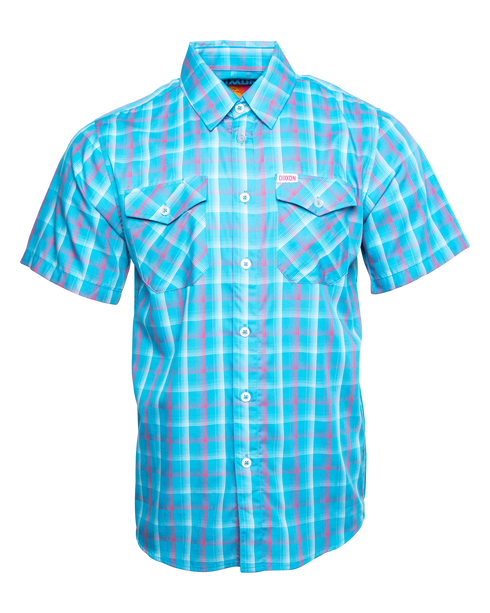 PALM BEACH BAMBOO SHORT SLEEVE BUTTON UP - MENS